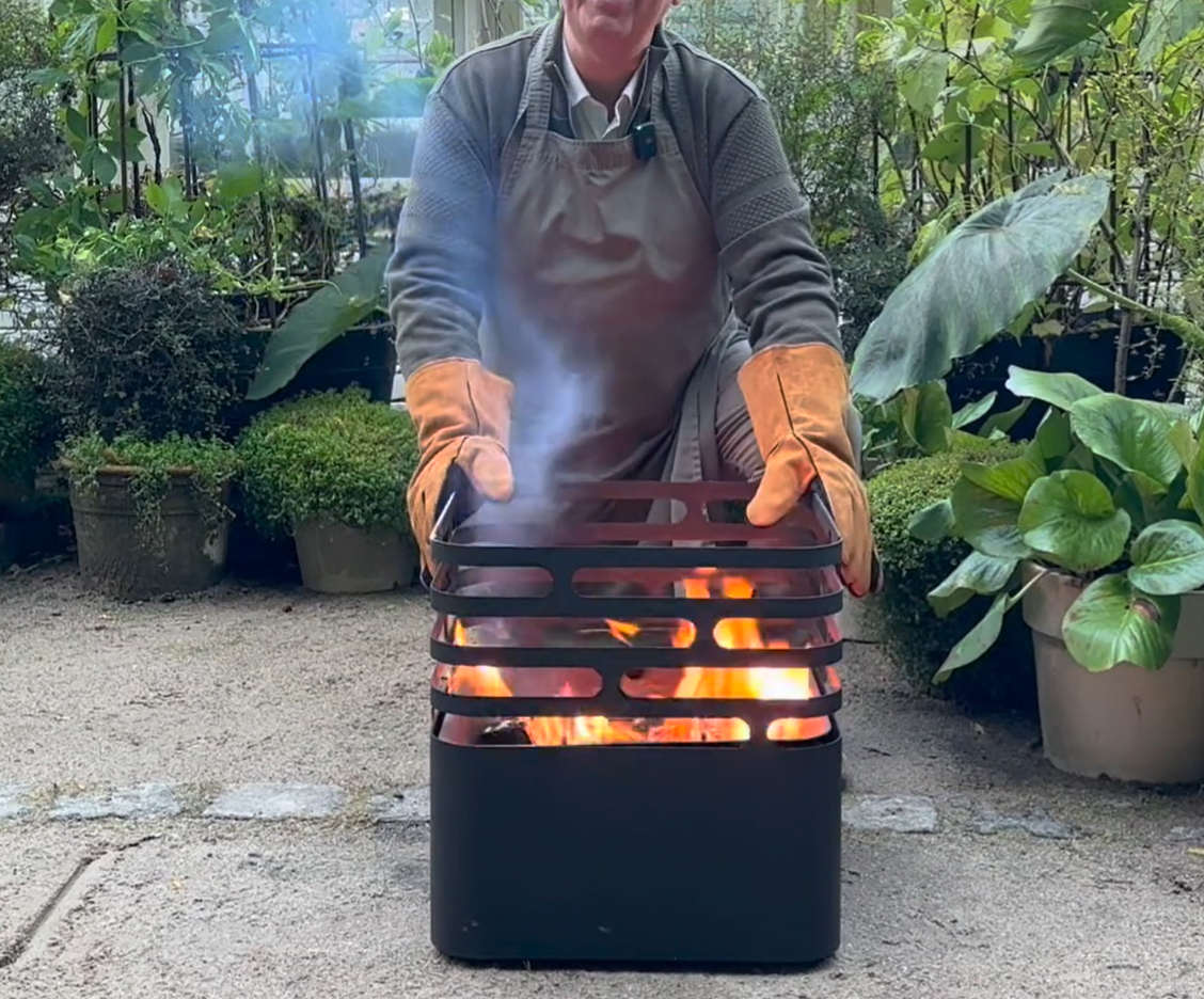 Vendbar grill